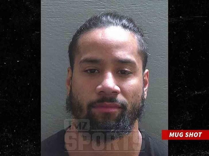 Another one for Jimmy Uso's mugshot portfolio.